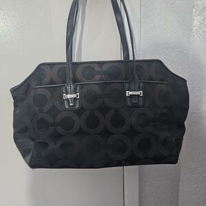 Coach Black Tote